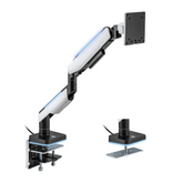 Brateck LDT61-C012L Heavy-Duty RGB Gaming Monitor Arm - Gavisco Office Furniture
